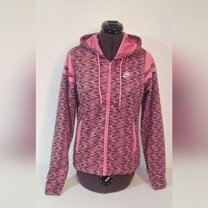 Pink & Black Nike Jacket AQ Sport The Collection Lightweight Womens Size Medium